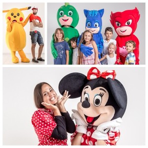 mascotte savona pj masks minnie topolino olaf