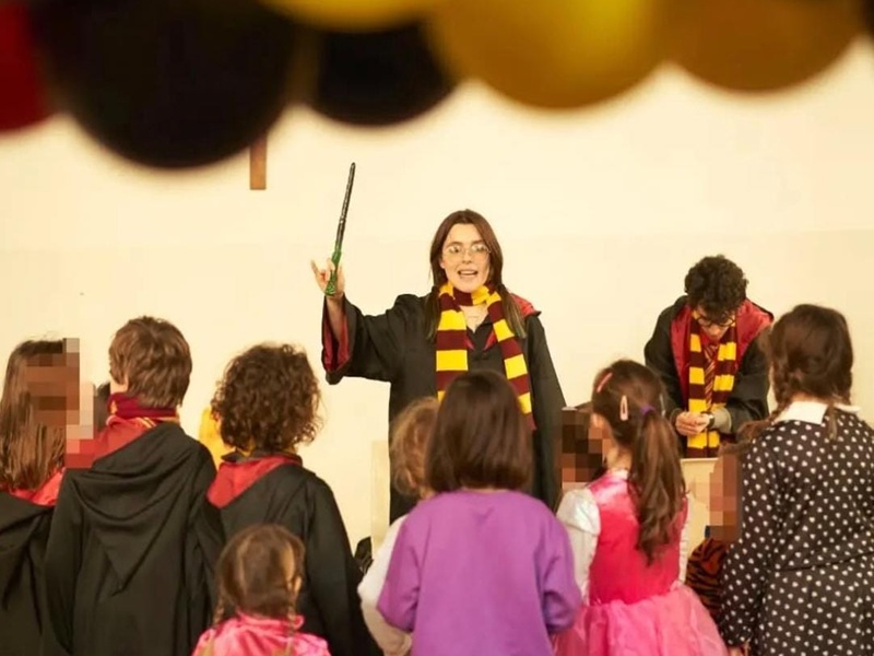 COMPLEANNO HARRY POTTER festa a tema per bambini saga harry potter costume harry potter grifondoro serpeverde
